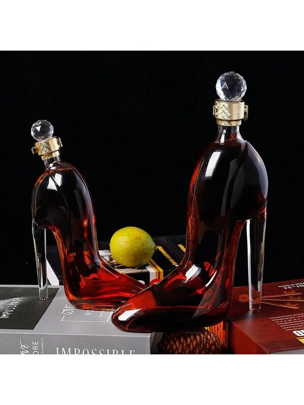 Personalized  - 1pc Sexy High Heel Wine Decanter 