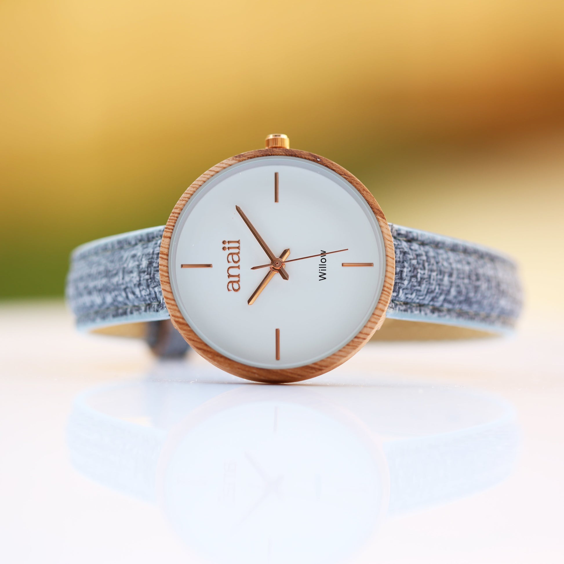 Personalized Ladies' Watches - Personalized Anaii Watch - Lake Blue 
