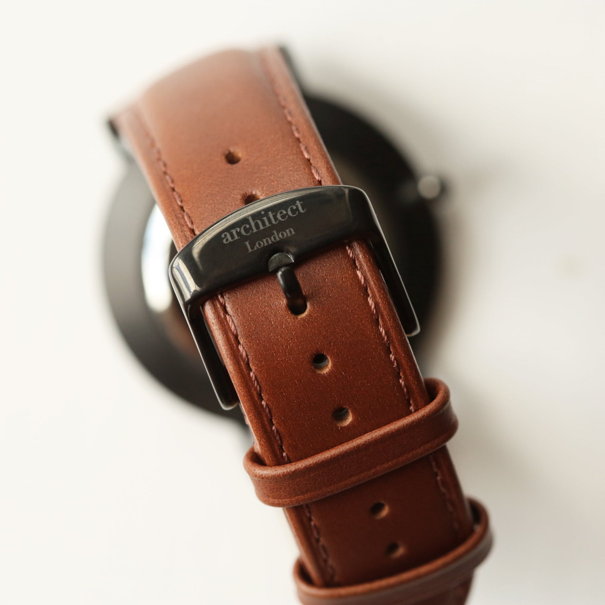 Personalized Men's Watches - Men's Handwriting Engraved Watch - Minimalist Watch + Walnut 