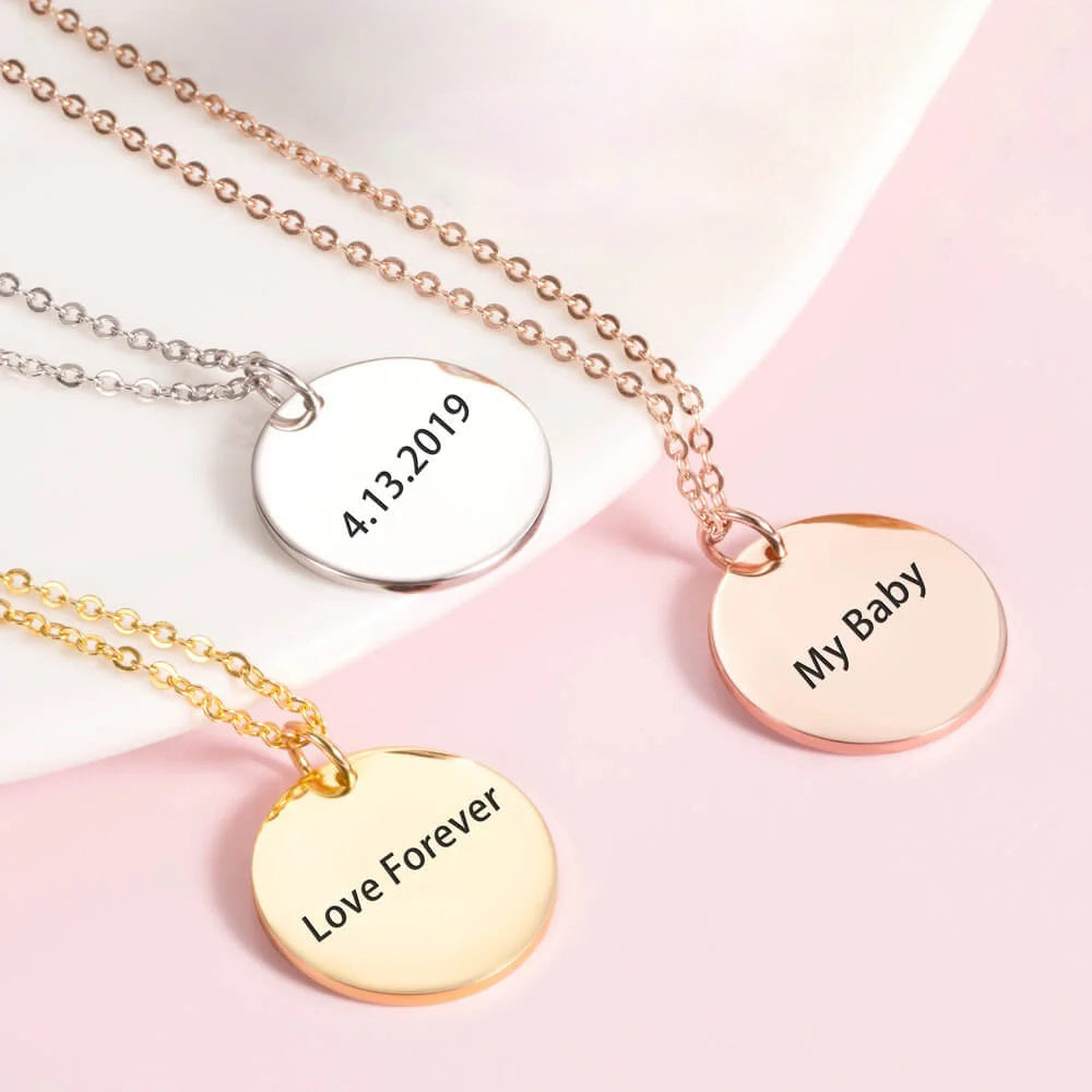 Personalized Necklaces - Custom Star Map Necklace 