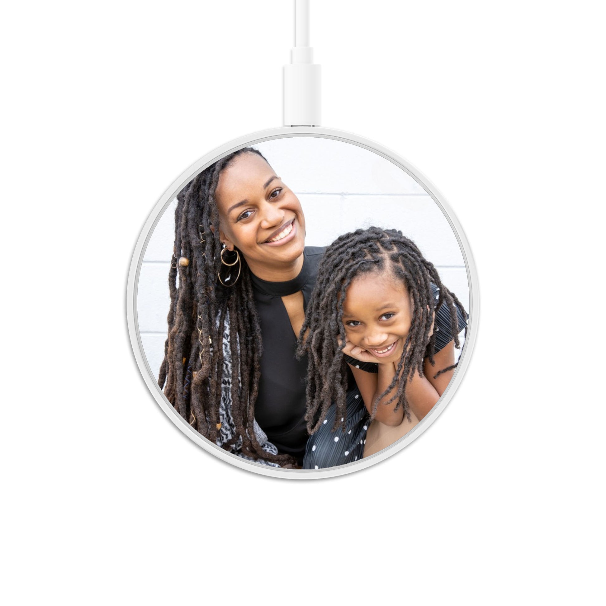 Personalized Phone Accessories - Personalized Photo Wireless Phone Charger 