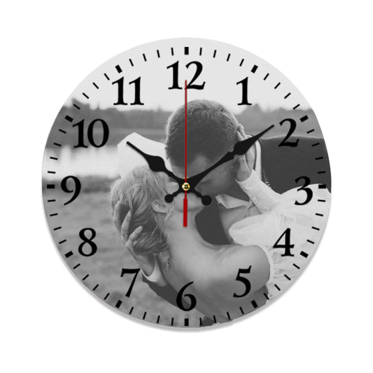 PVC Custom Photo Wall Clock