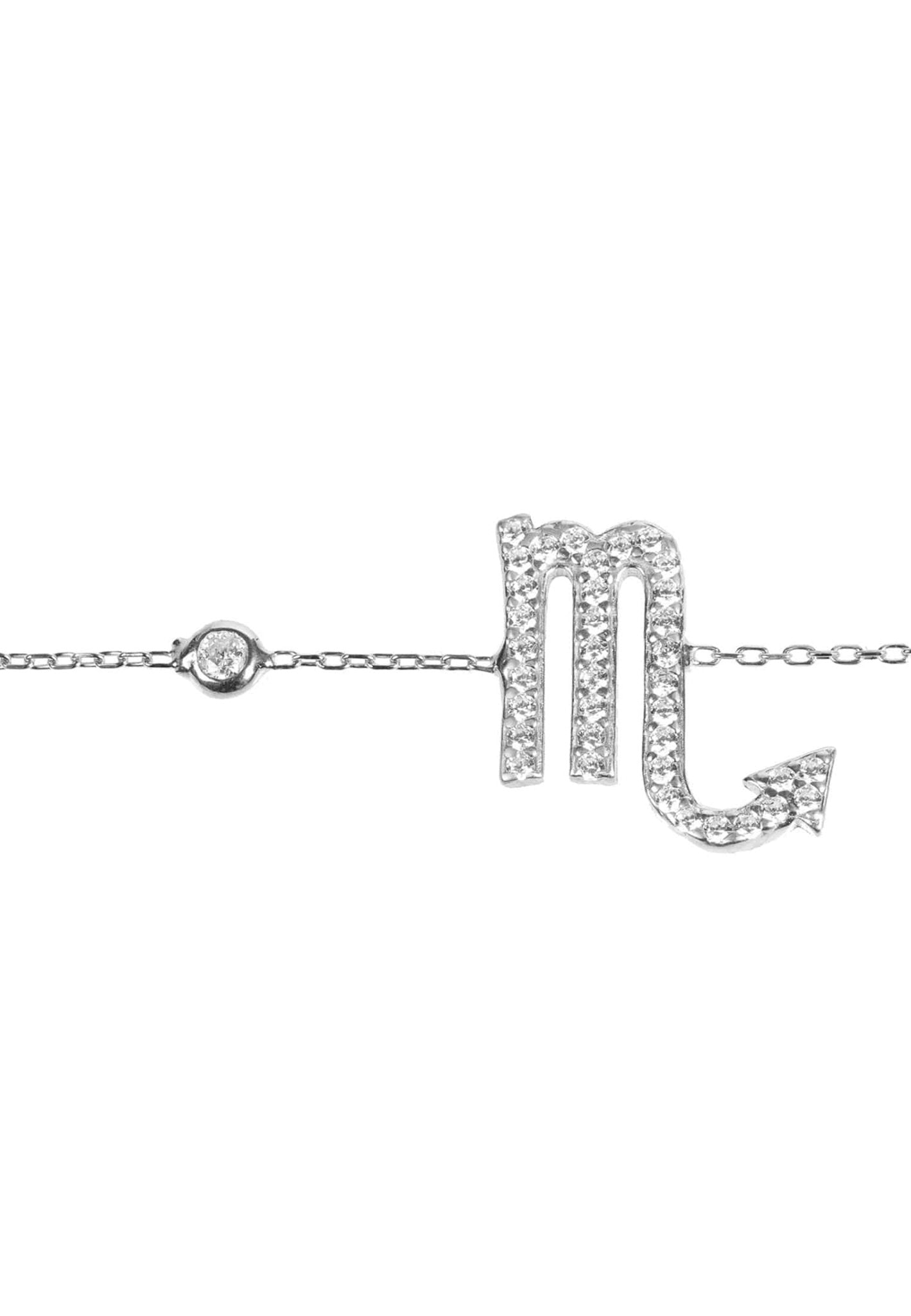 Personalized Bracelets - Zodiac Star Sign Bracelet Scorpio 