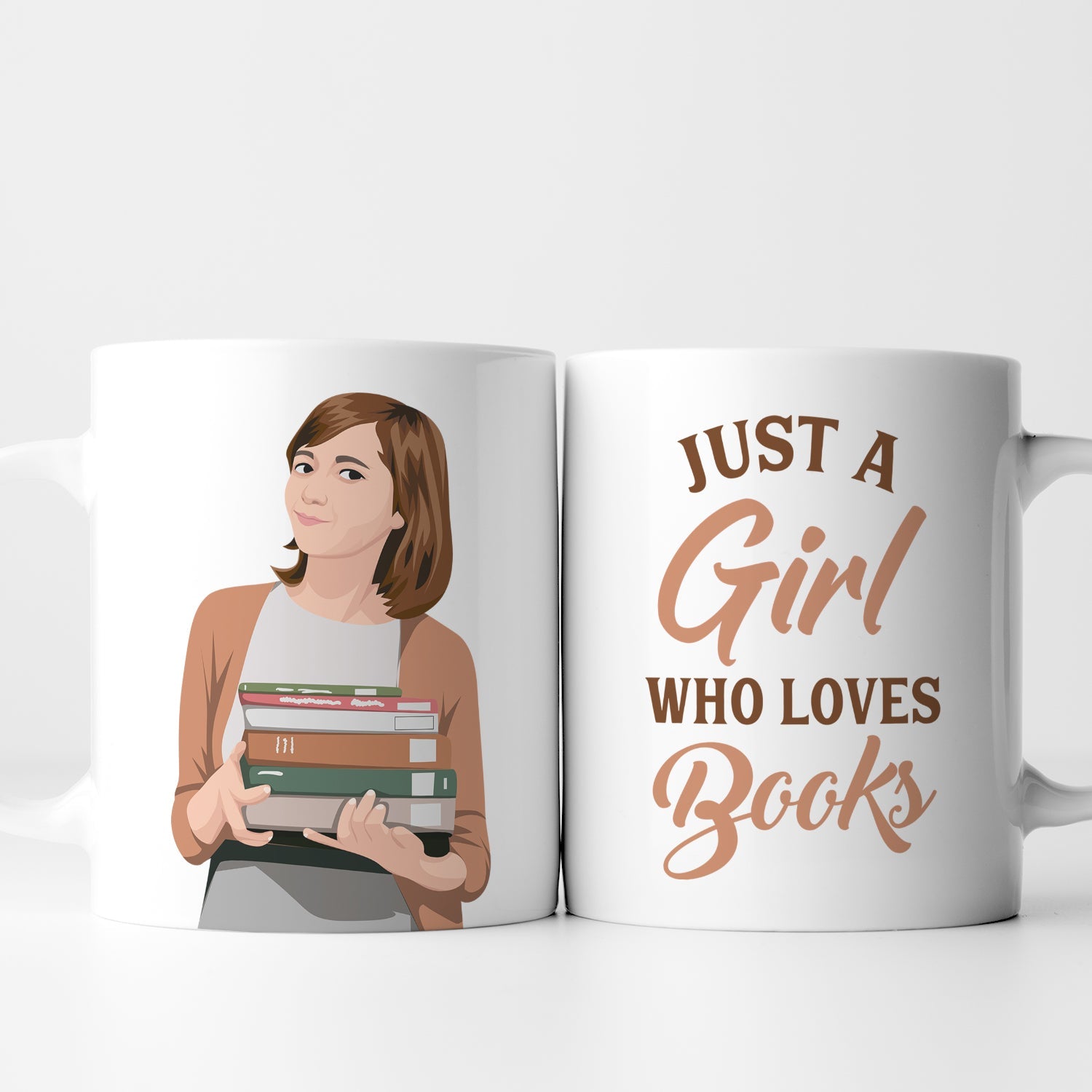 Personalized Mugs - Personalized Book Lover Mug 