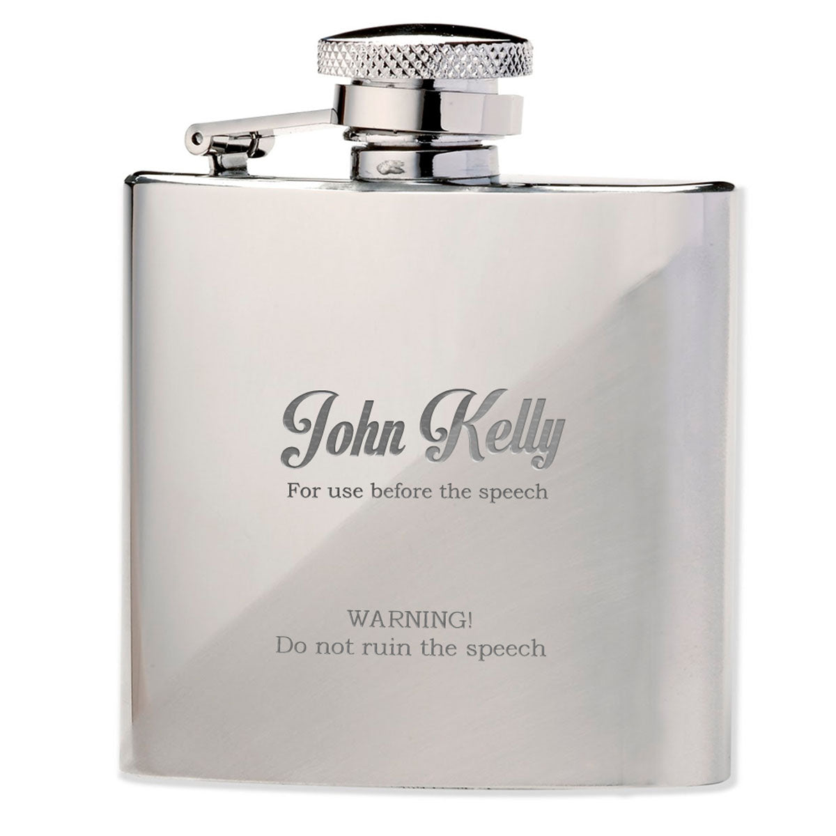 Best Man 6oz Hip Flask - Lovesakes