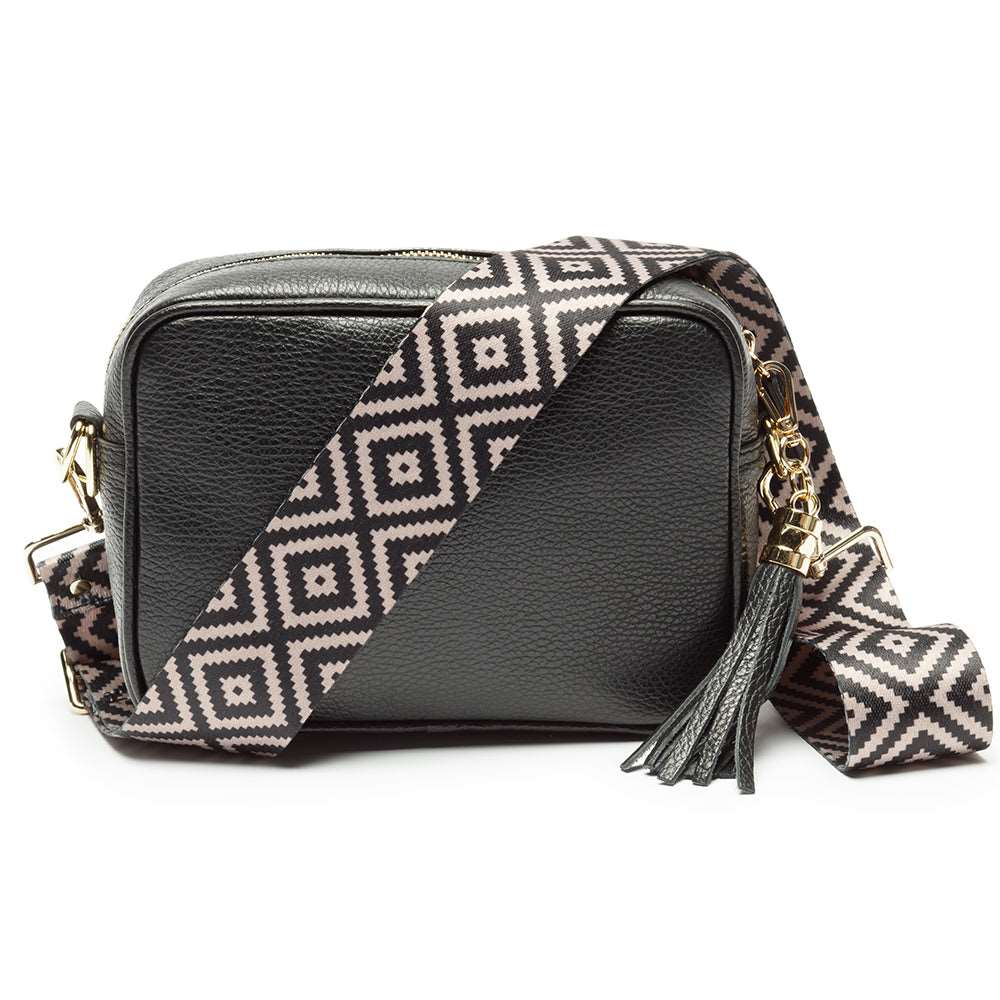 Black Personalized Cross Body Bag - Lovesakes