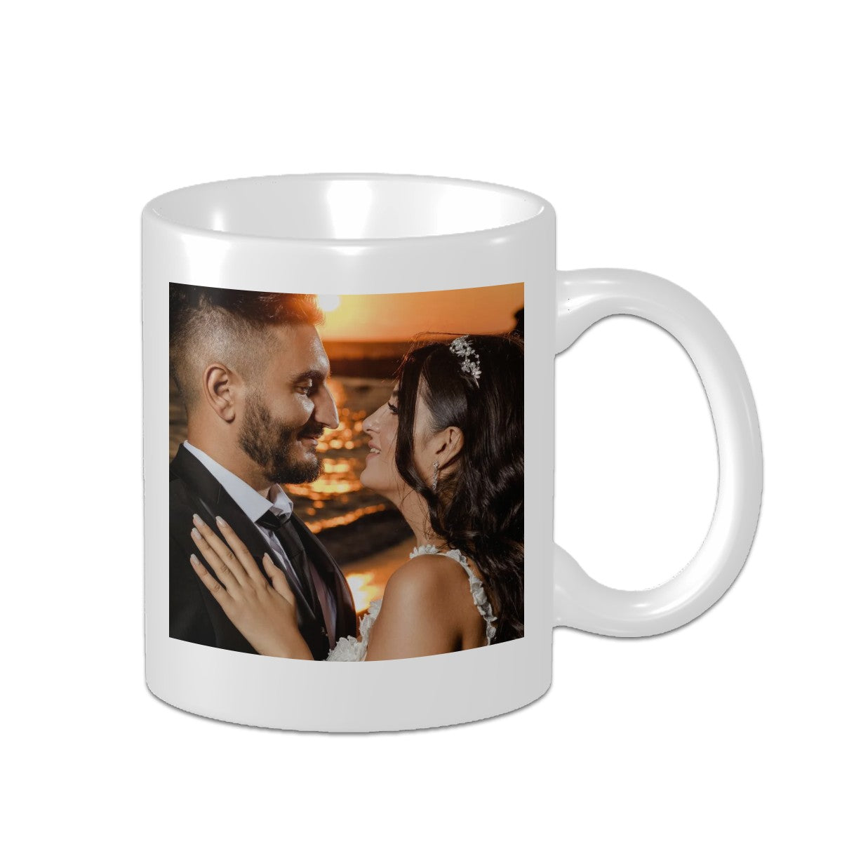 Ceramic Custom Photo Coffee Mug - Lovesakes