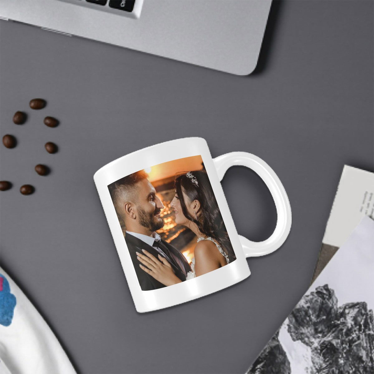 Ceramic Custom Photo Coffee Mug - Lovesakes