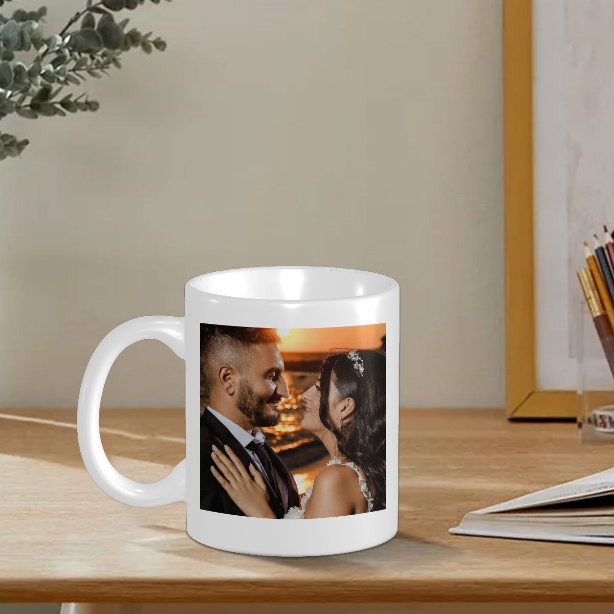 Ceramic Custom Photo Coffee Mug - Lovesakes