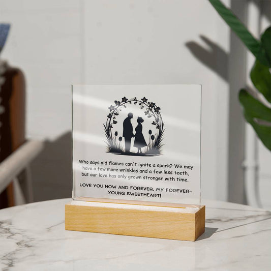 Couple Anniversary Gift Plaque