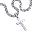 Engravable Cuban Cross Chain + Personalized Message Card | Lovesakes