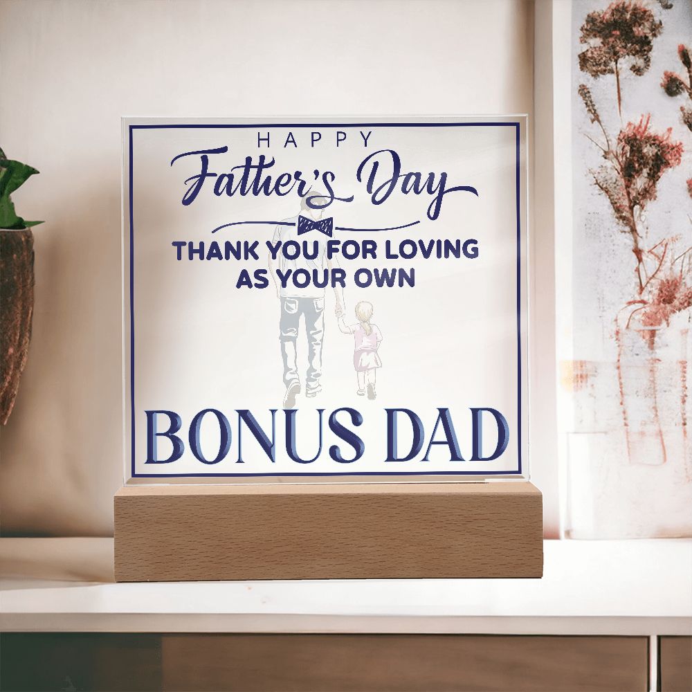 Father's Day Bonus Dad Gift Plaque | Lovesakes