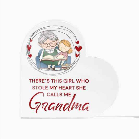 Grandma - Granddaughter - Acrylic Plaque