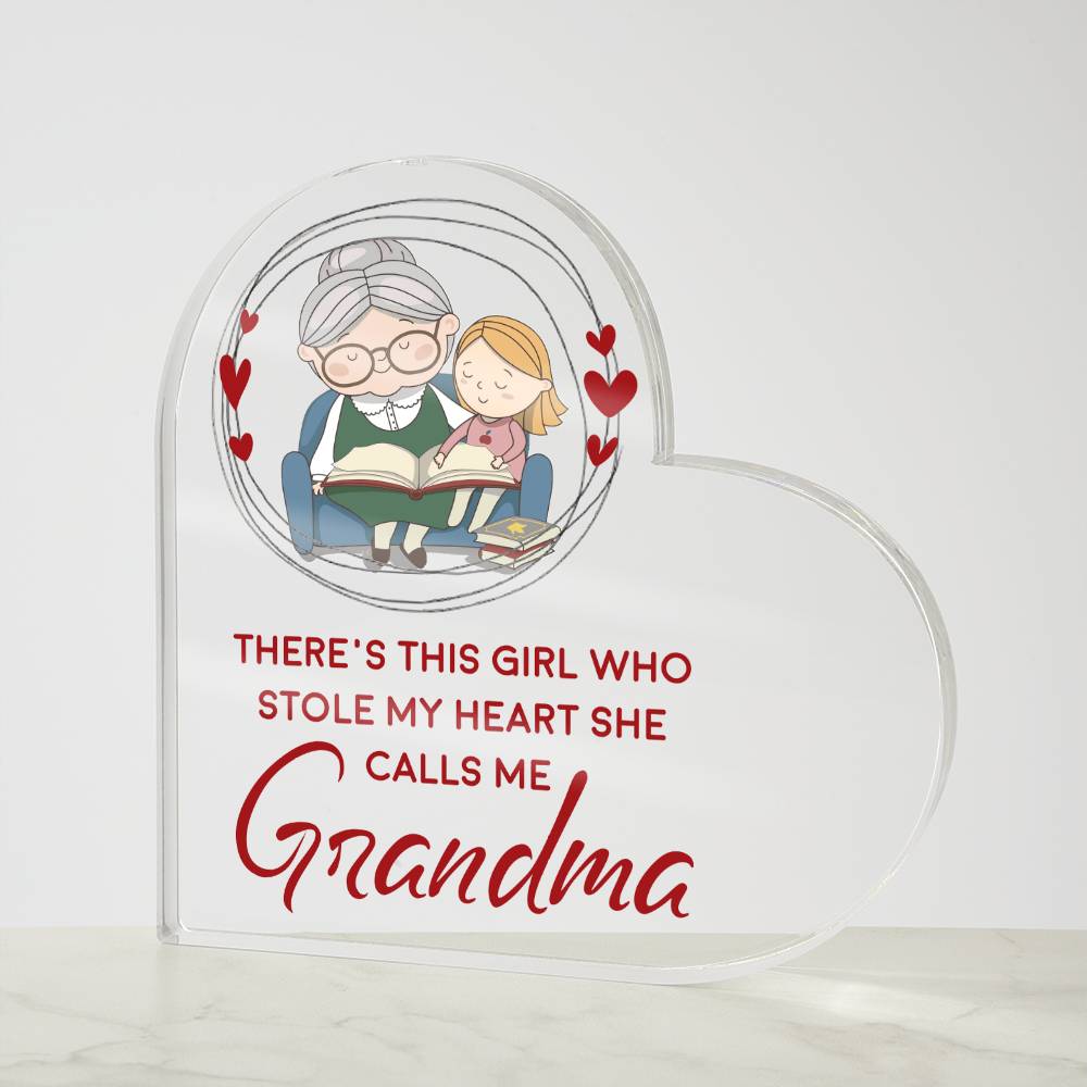 Grandma - Granddaughter - Acrylic Plaque 