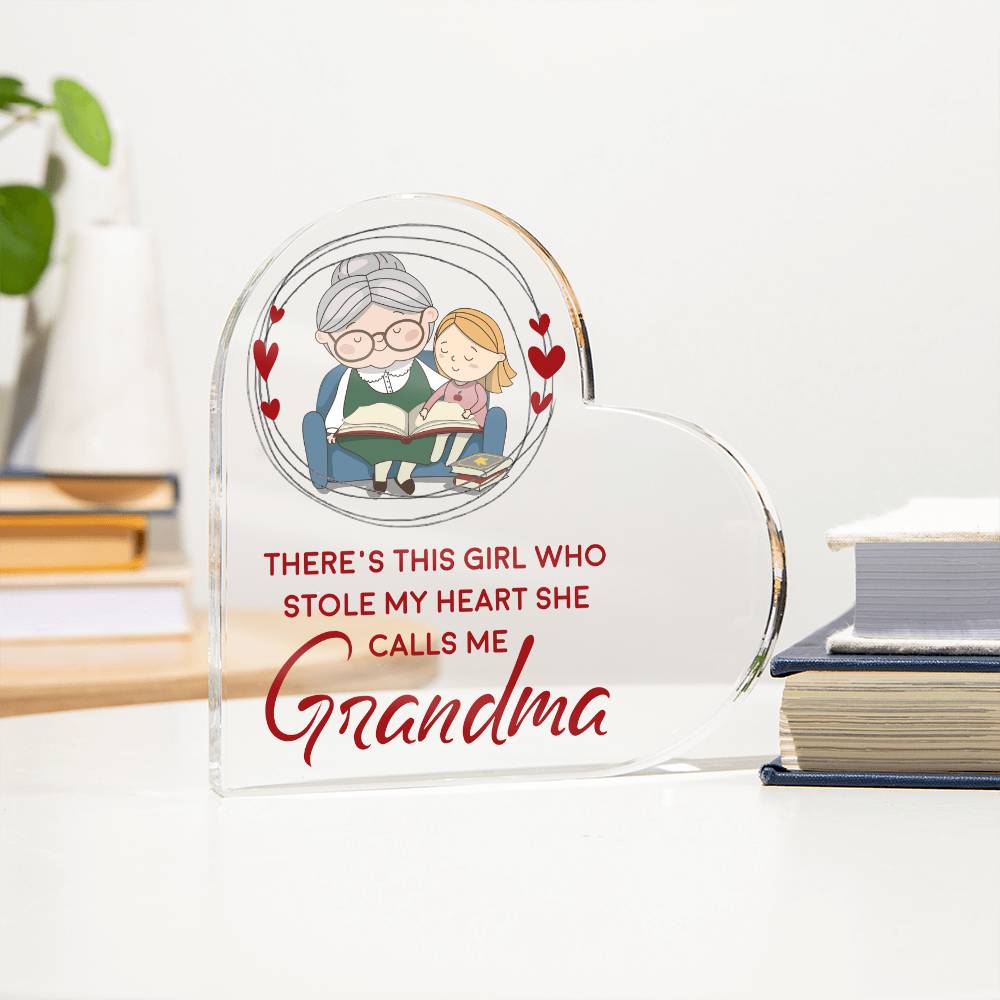 Grandma - Granddaughter - Acrylic Plaque 