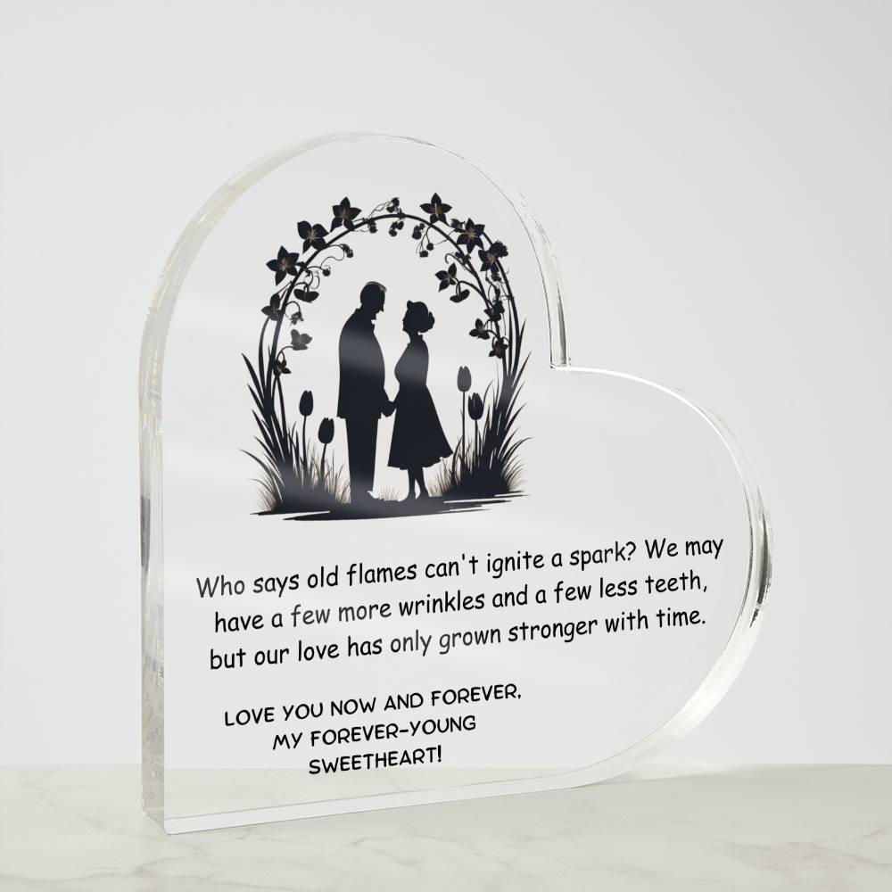 Heart-shaped Anniversary Gift Plaques 