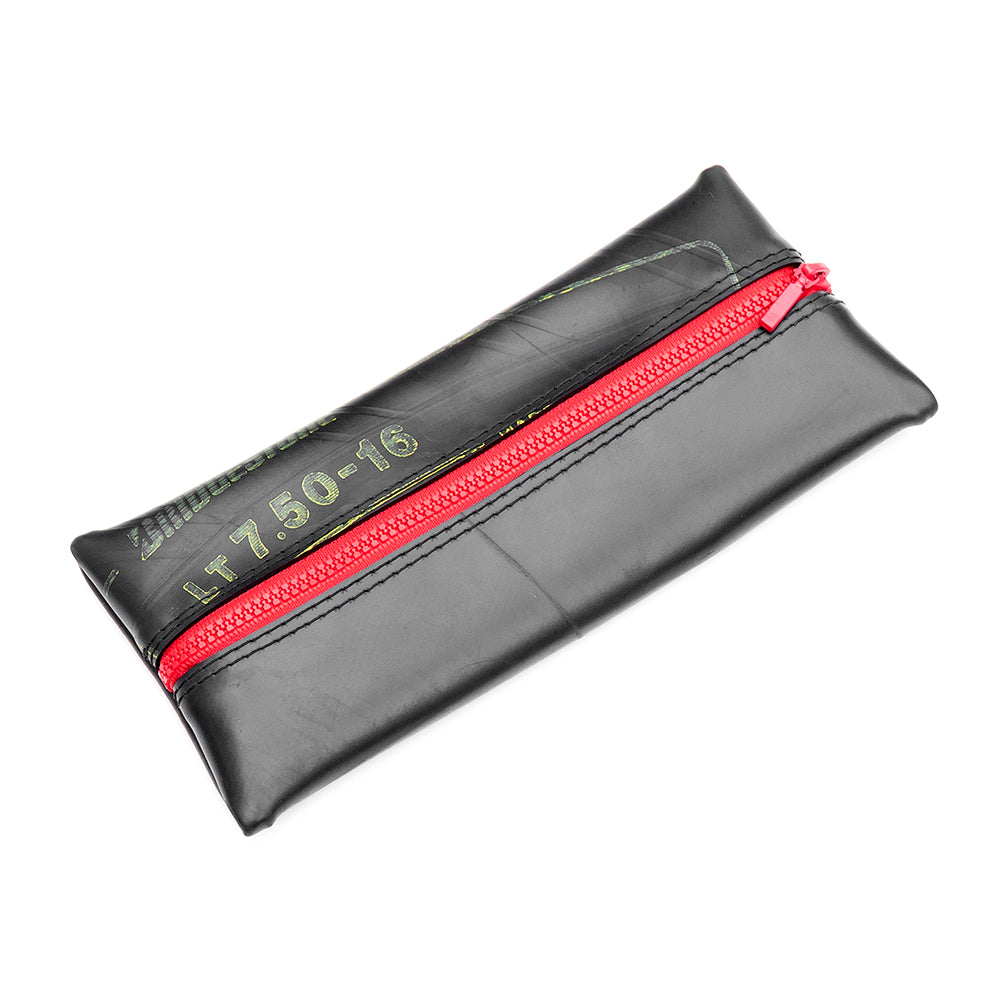 Personalized Pencil Cases - I Used To Be A Truck Tyre Rubber Pencil Case - Red 