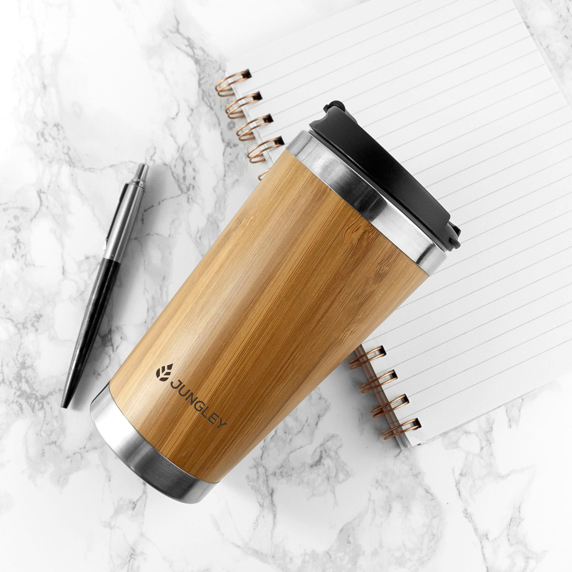 Personalized Travel Mugs - Personalized Bamboo Travel Mug 