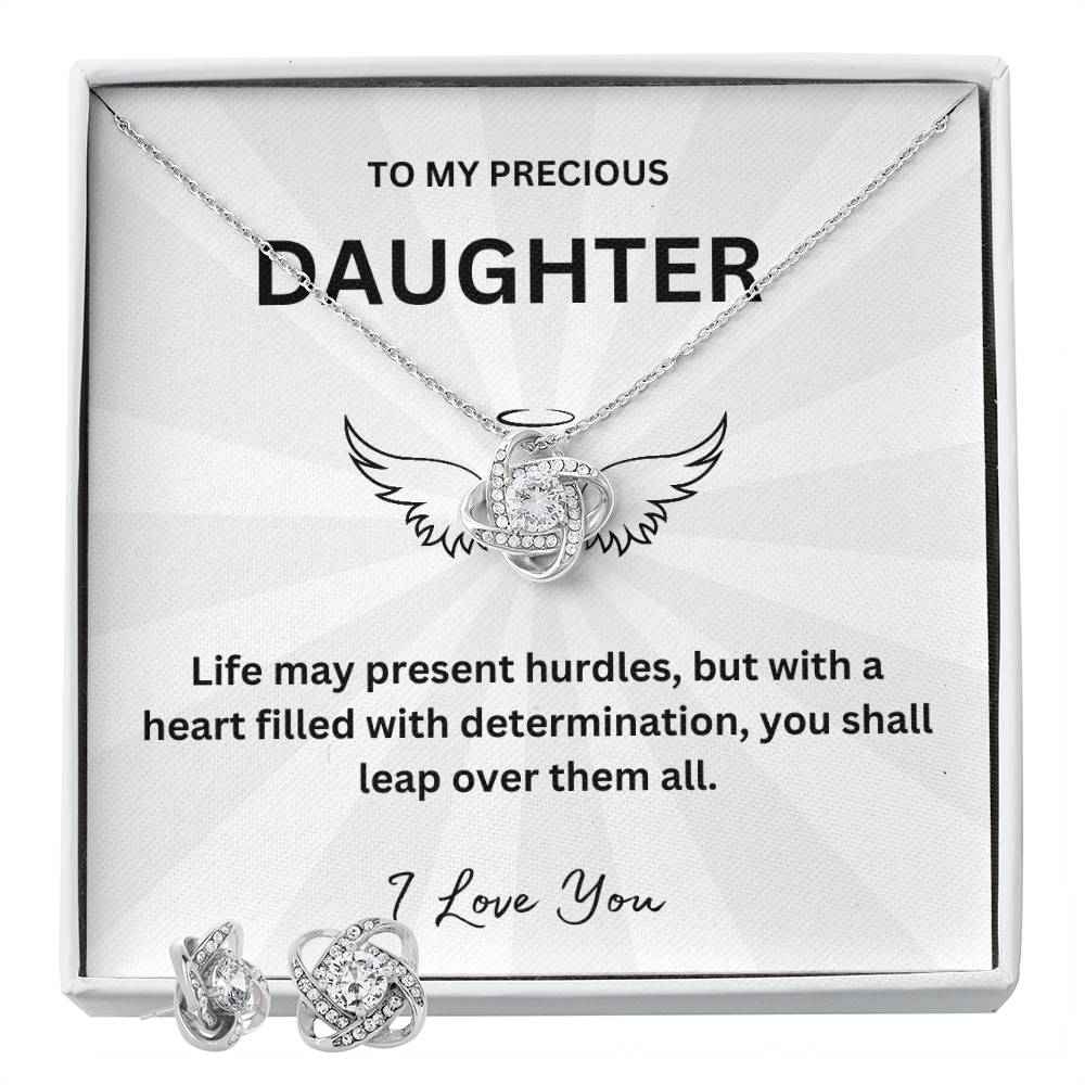 Love Knot Jewelry Set, Daughter Gift | Lovesakes