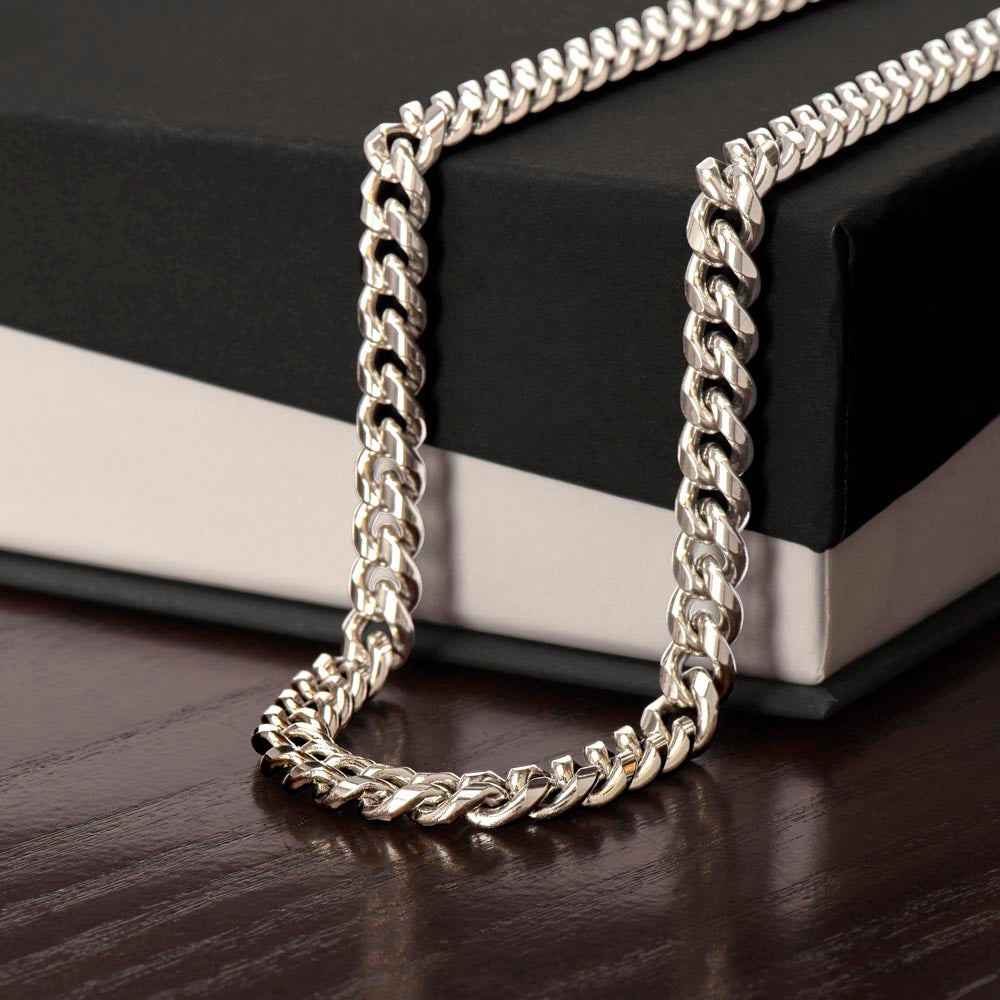 Men's Cuban Link Chain | Lovesakes | Sentimental Gifts