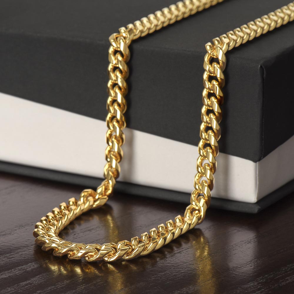 Men's Cuban Link Chain | Lovesakes | Sentimental Gifts