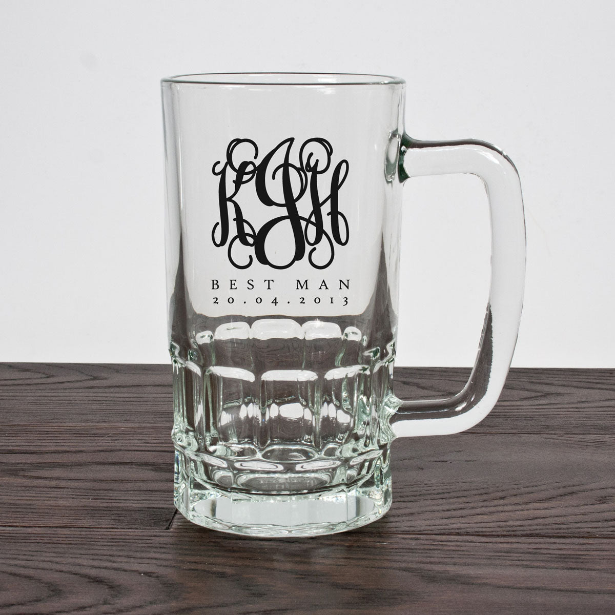 Monogrammed Best Man Tankard - Lovesakes