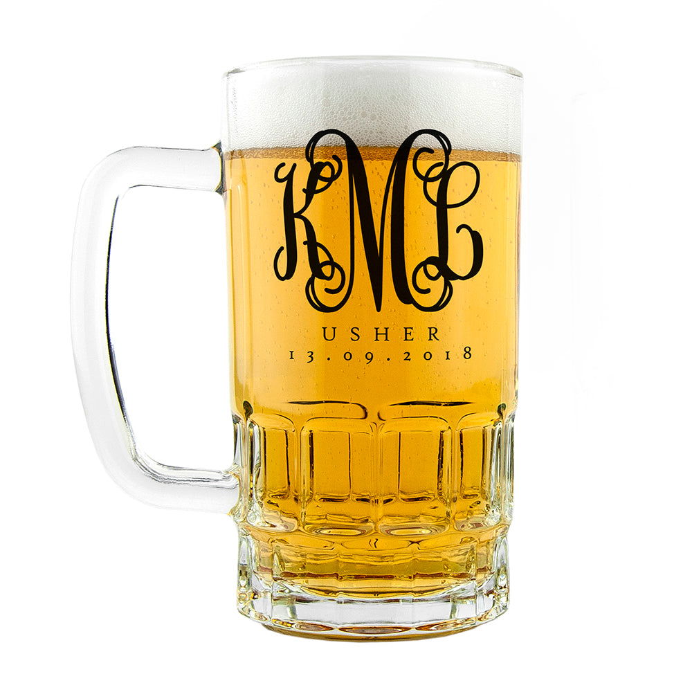 Monogrammed Best Man Tankard - Lovesakes