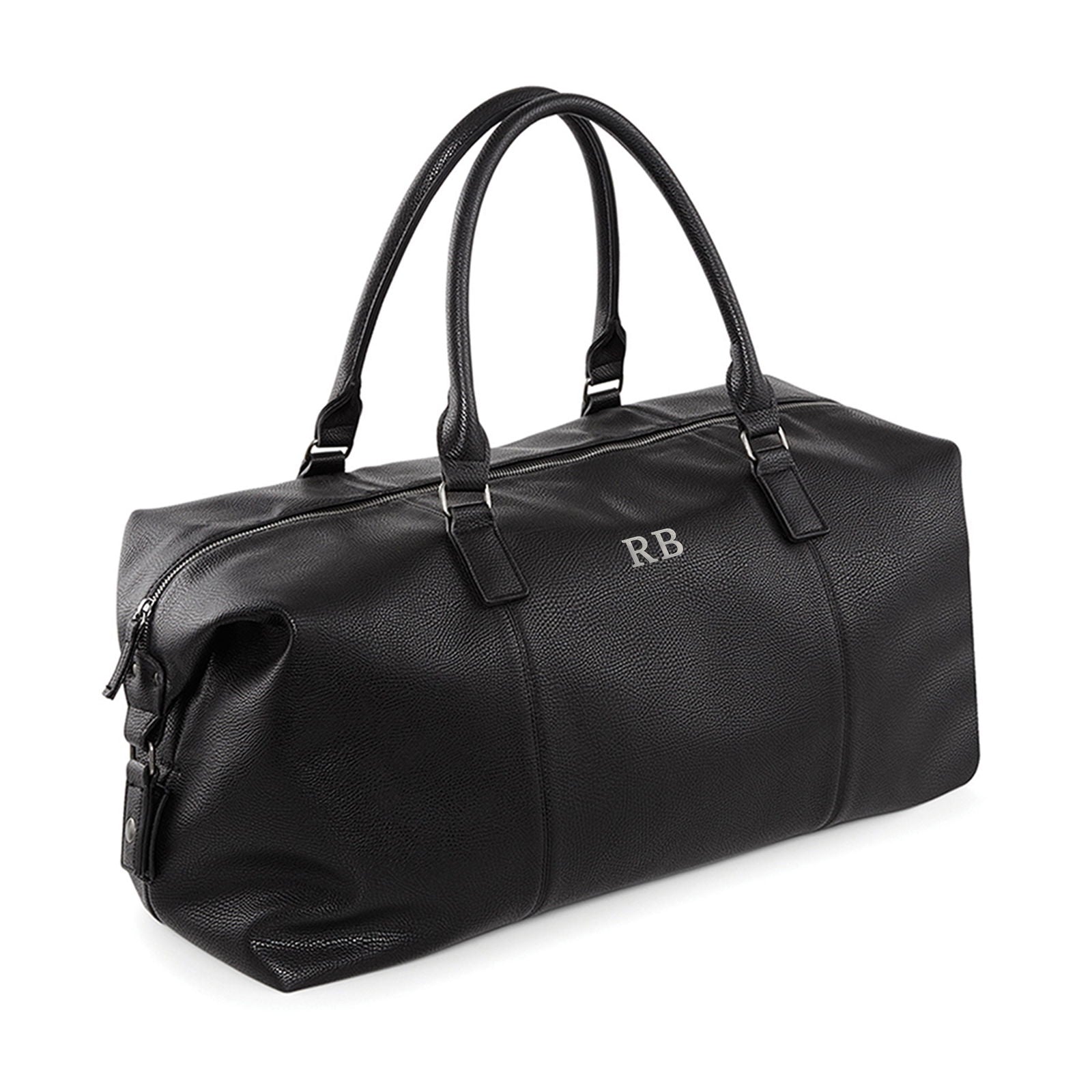 Monogrammed Vegan Leather Weekender Holdall - Lovesakes