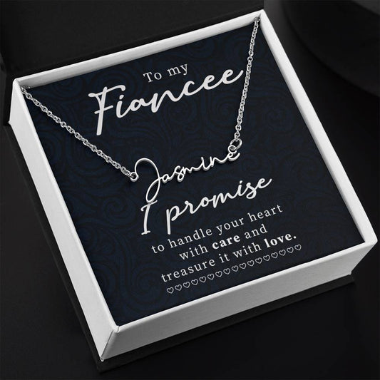 My Fiancee- Custom Name Necklace