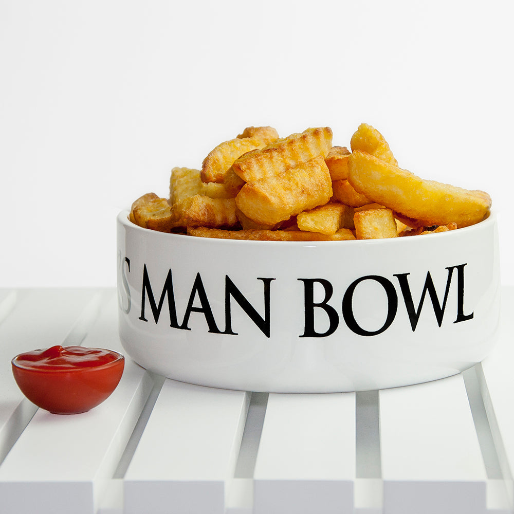 Personalized Super Large Man Bowl - GiftsofaKind