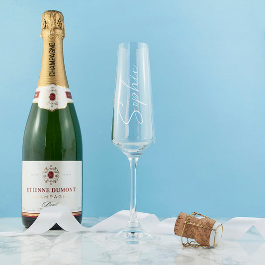 Personalized Elegance Champagne Flute