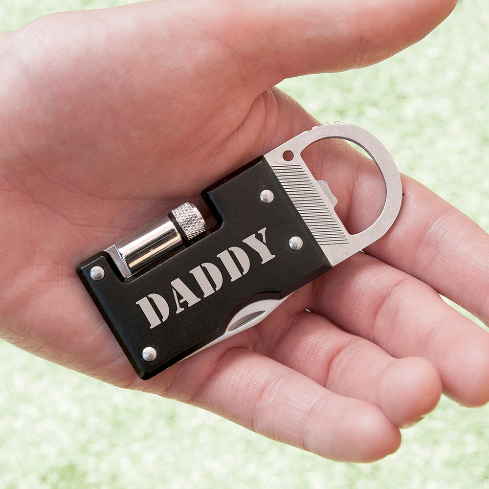 Personalized DIY Tools - Personalized Dad's Multi-Tool Bottle Opener 
