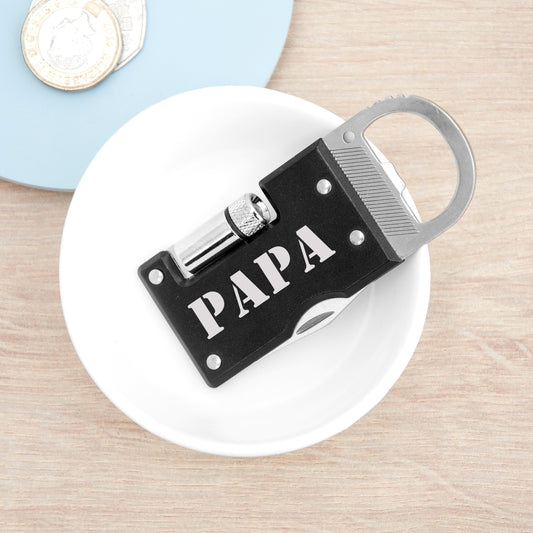 Personalized Dad's Multi-Tool Bottle Opener