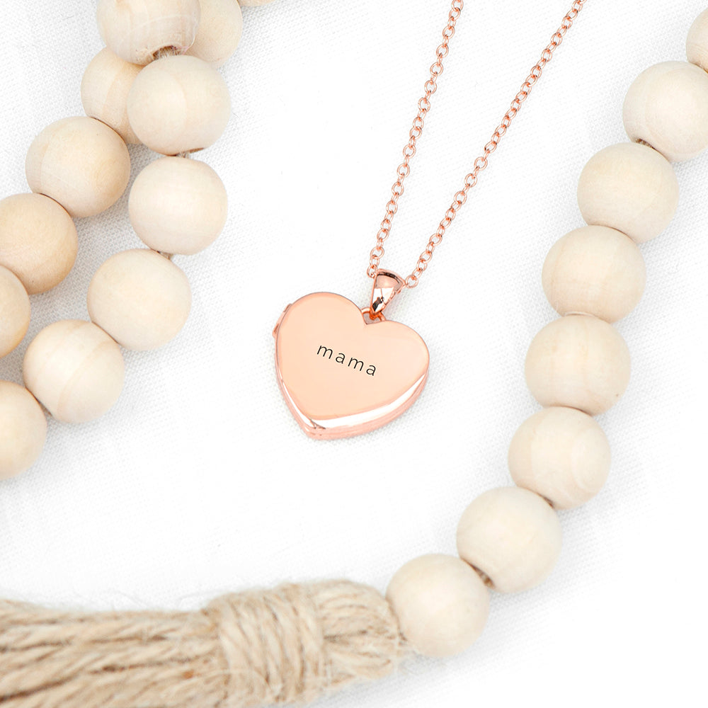 Personalized Necklaces - Personalized Heart Photo Locket 