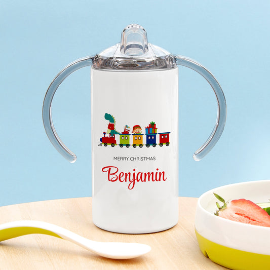 Personalized Train Kids Sippy Cup