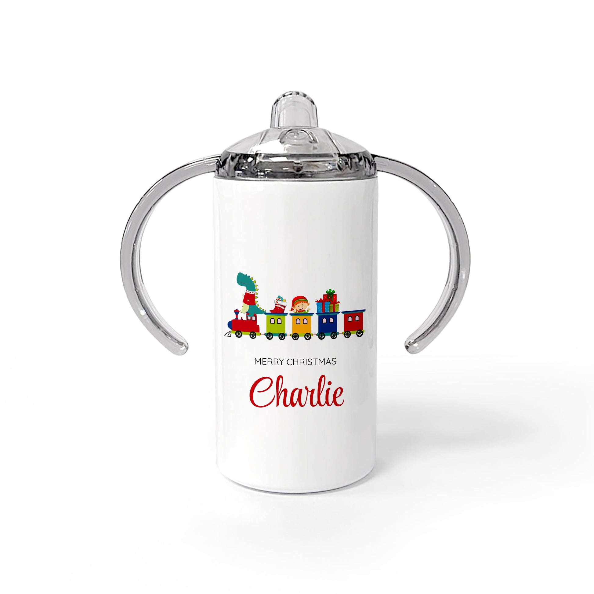 Personalized Mugs - Personalized Train Kids Sippy Cup 