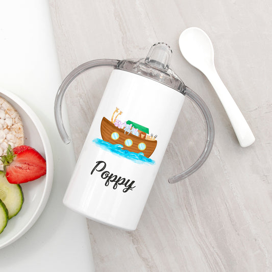 Personalized Noah's Ark Kids Sippy Cup