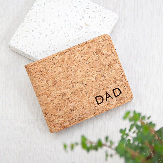 Personalised Natural Cork Wallet