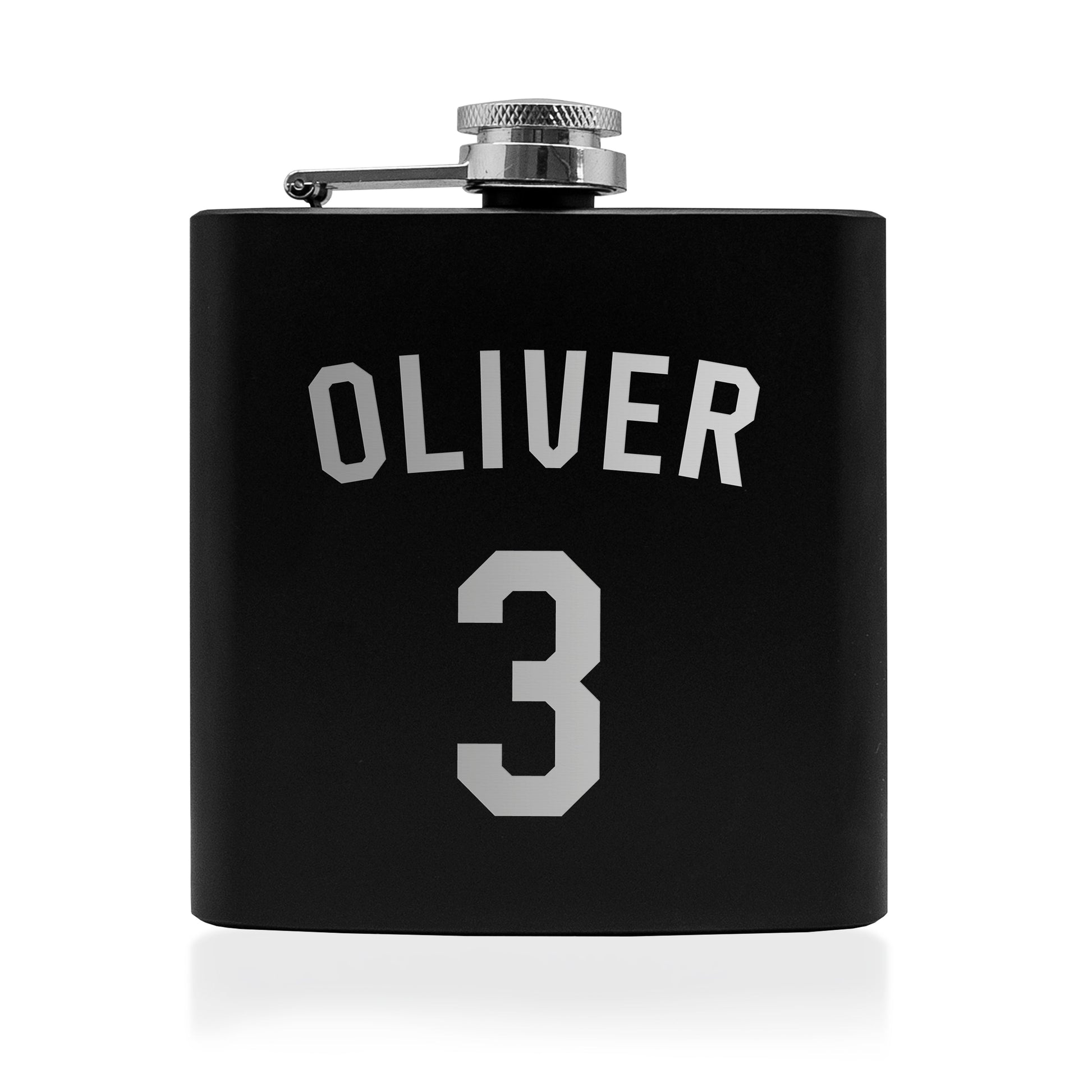 Personalized Football Shirt Hip Flask - GiftsofaKind