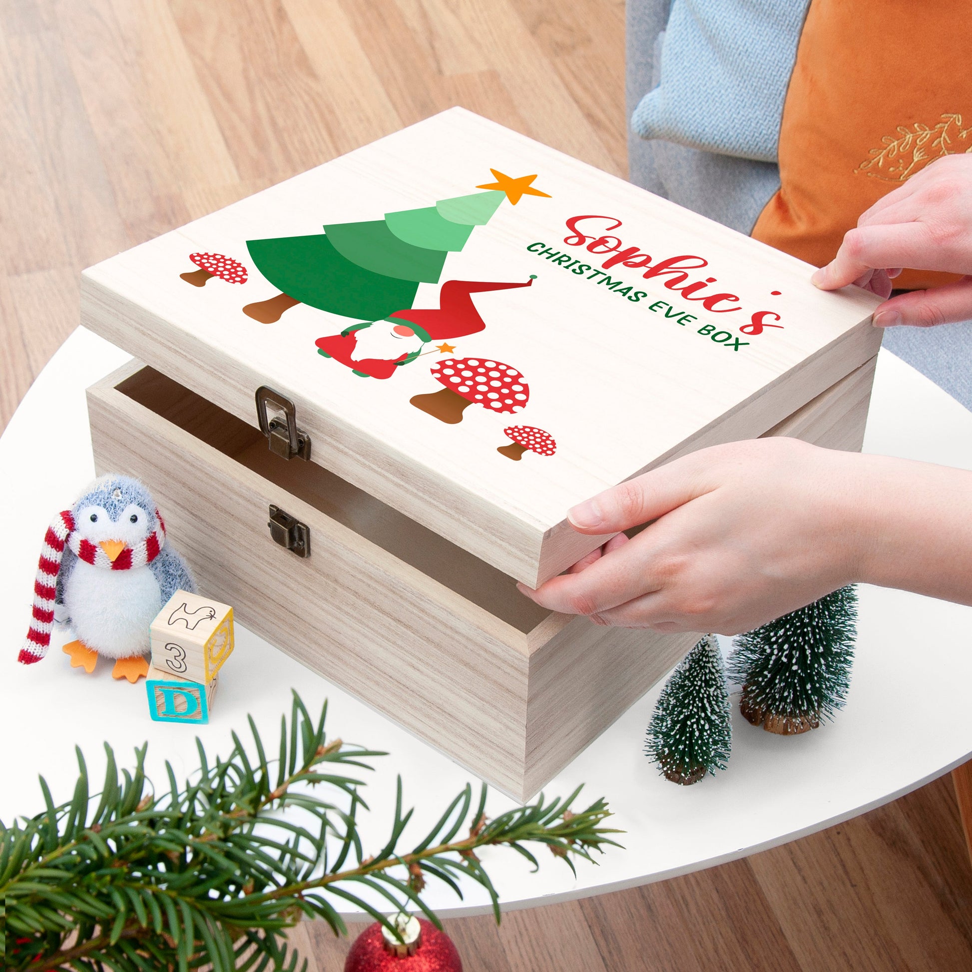 Personalised Gonk Christmas Eve Box - Lovesakes