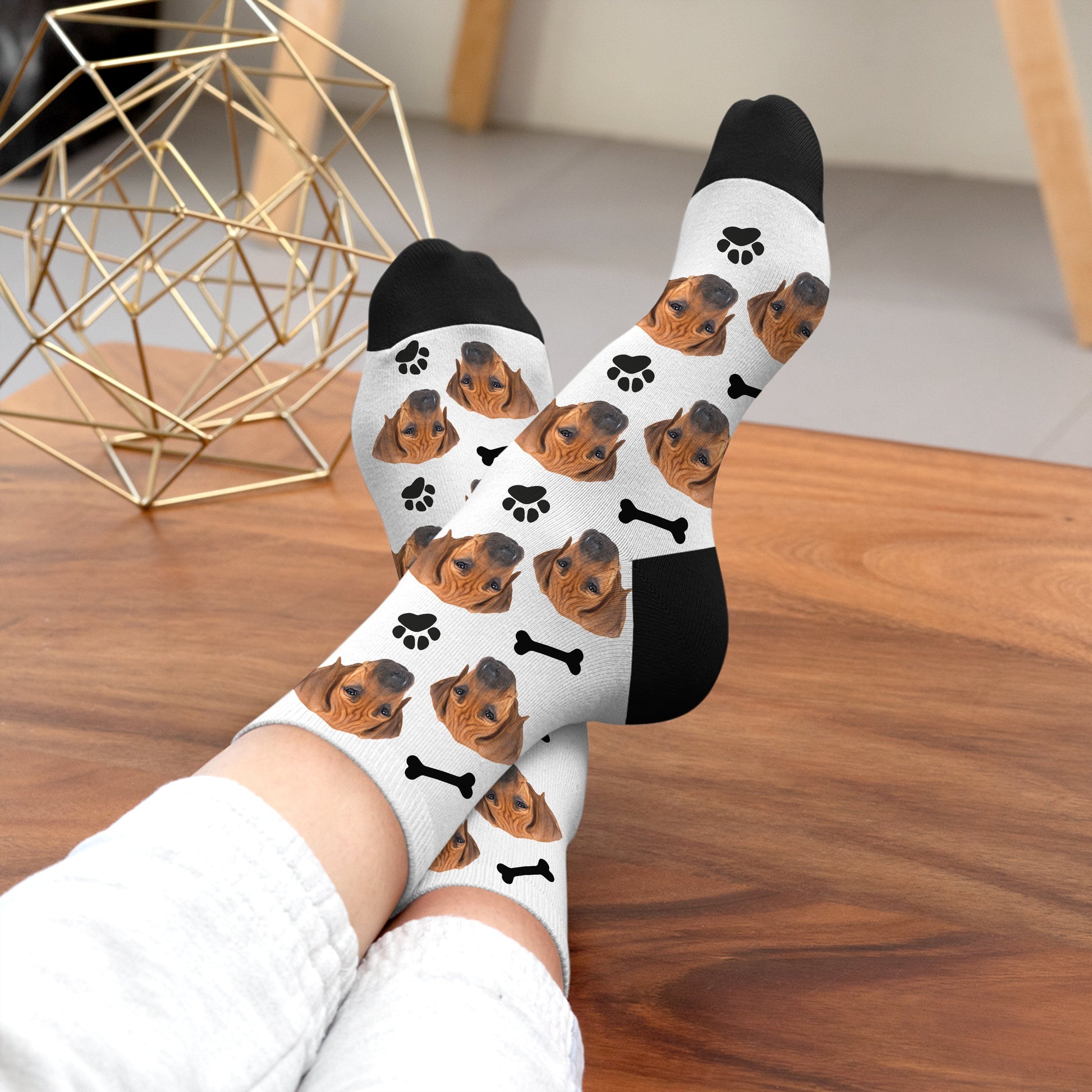 Personalized Dog Photo Socks - GiftsofaKind