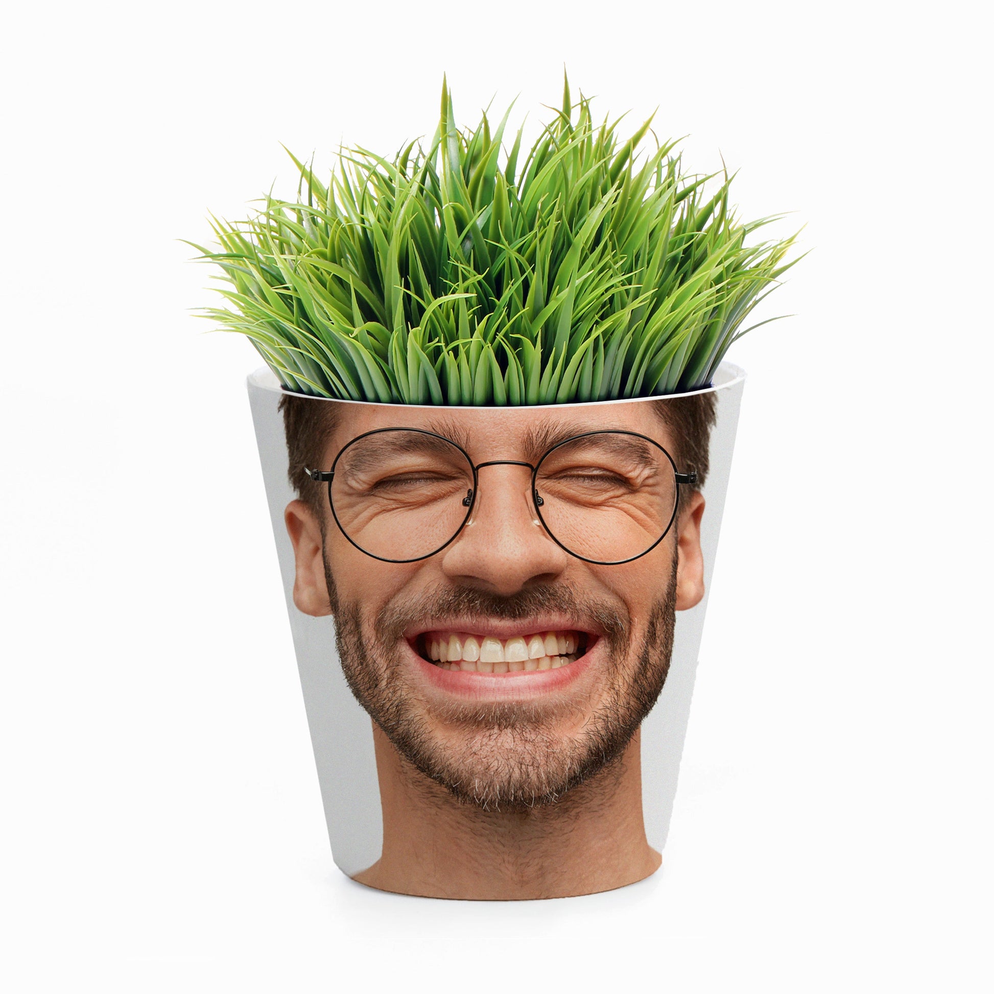 Personalized Plant Pot - Personalized Photo Flower Pot 