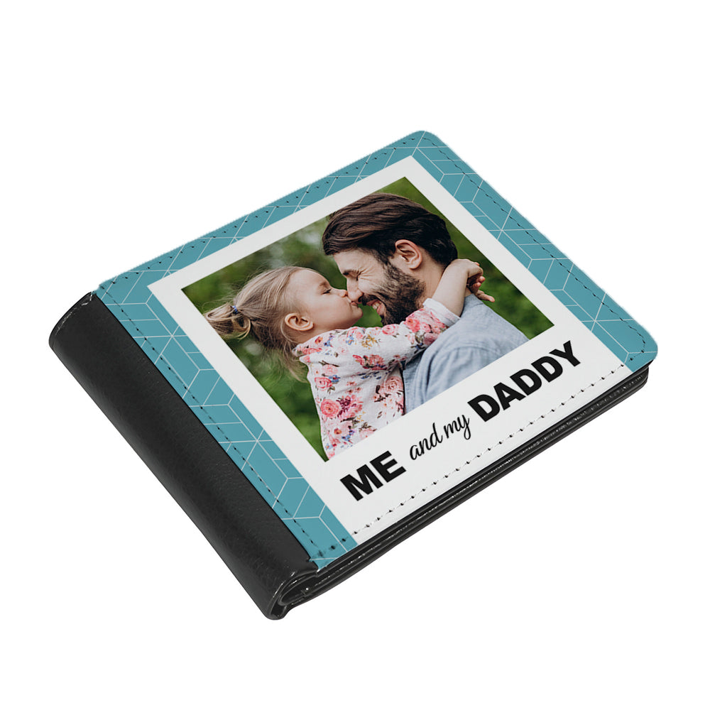 Personalized Mens Wallet - Personalised Father's Day Photo Wallet 