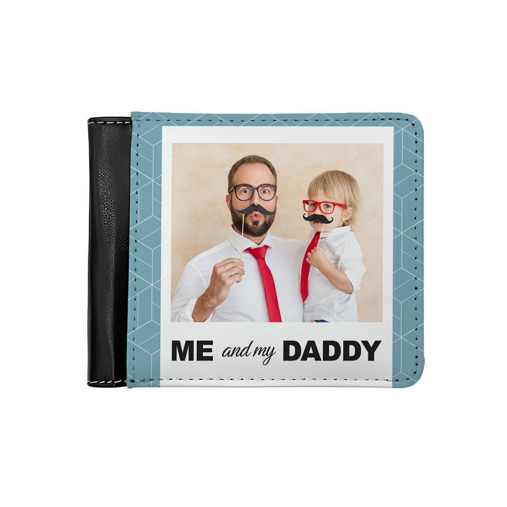 Personalized Mens Wallet - Personalised Father's Day Photo Wallet 