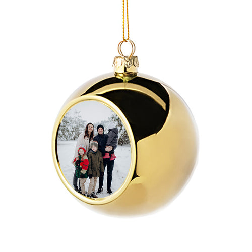 Personalised Photo Christmas Bauble - GiftsofaKind