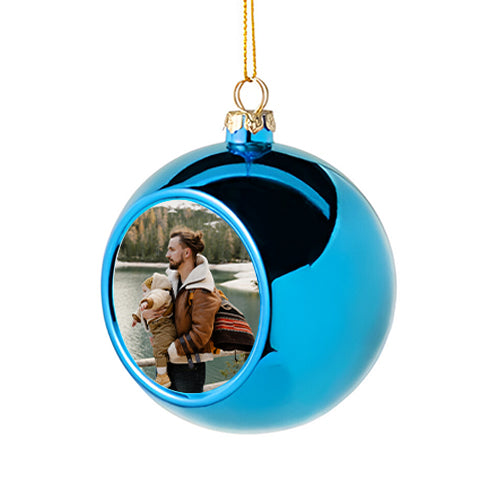 Personalised Photo Christmas Bauble - GiftsofaKind