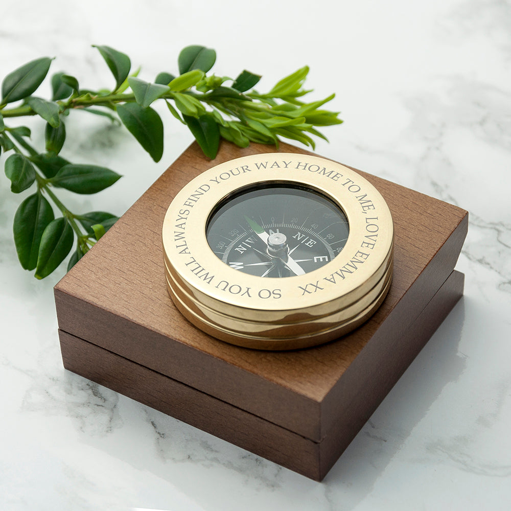 Personalized Traveller's Compass - GiftsofaKind