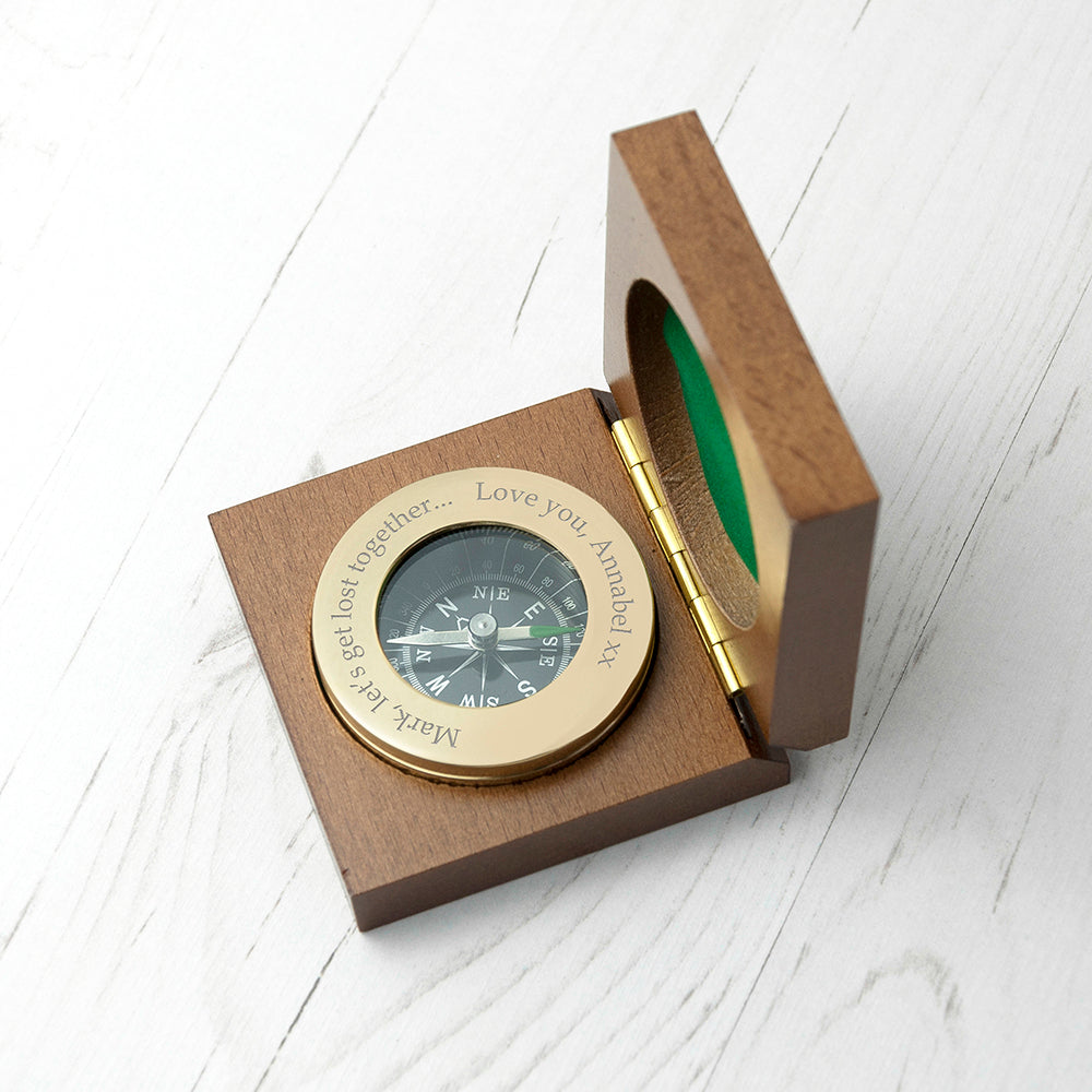 Personalized Traveller's Compass - GiftsofaKind