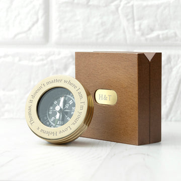 Personalized Traveller's Compass - GiftsofaKind