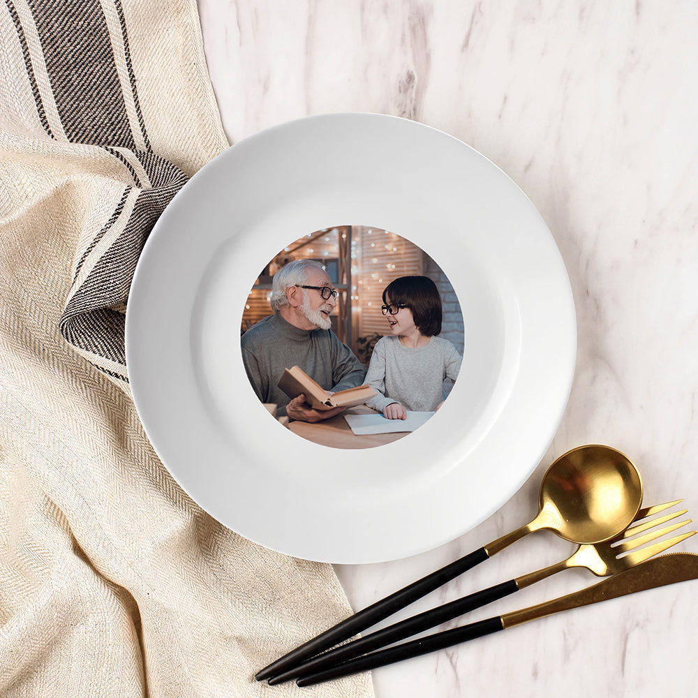 Personalised Ceramic Photo Plate - Lovesakes